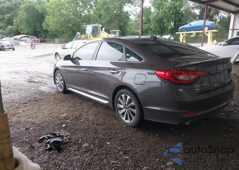 2016 Hyundai Sonata Sport from USA, damaged, VIN 5NPE34AF8GH393301